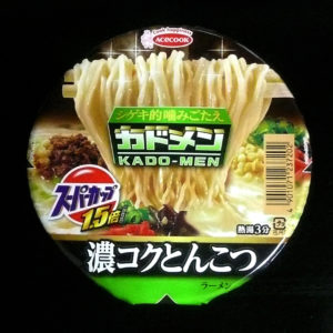 スーパーカップ 濃コクとんこつ カドメン【エースコック】