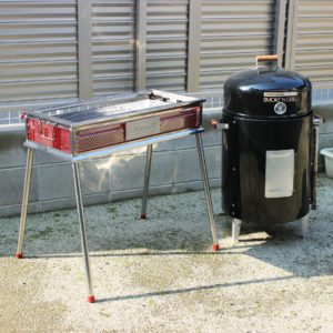 コールマンBBQグリル、ブリンクマン スモーク＆グリル、FUNCTIONテーブル