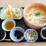 天麩羅たらいうどん【国民宿舎マリンテラスあしや】福岡県遠賀郡