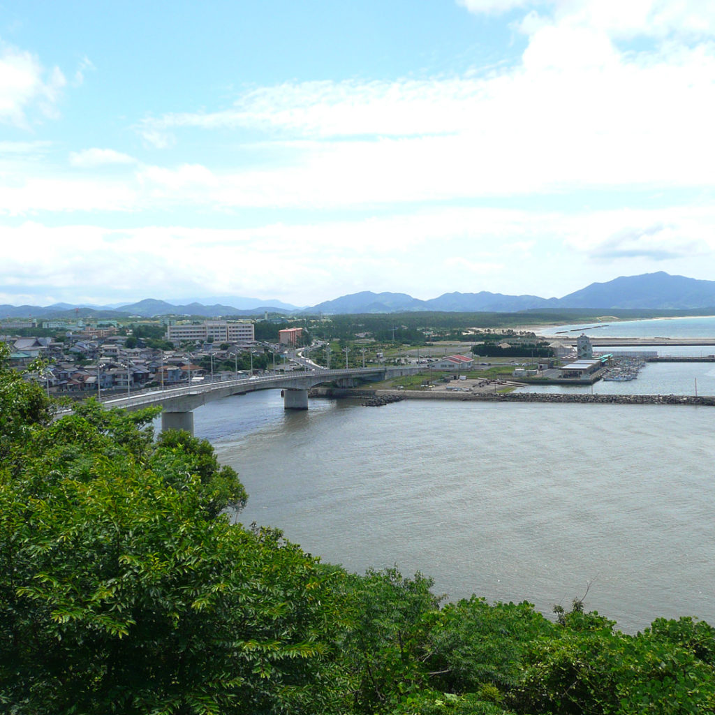 国民宿舎マリンテラスあしやからの眺望