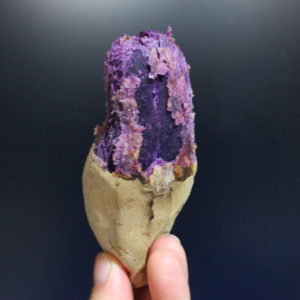 ストーブで焼き芋