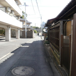 子供頃に通った路