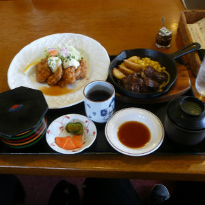 サイコロステーキ＆チキン南蛮セット【りんでんばうむ】福岡県北九州市