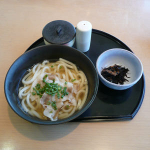 熊本産りんどうポークうどん【国民宿舎マリンテラスあしや】福岡県遠賀郡