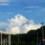 凄い雲出てた