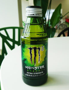 ドリンク飲んで元気回復