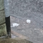 七夕に凄い雨