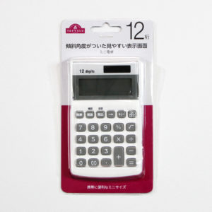 ミニ電卓【TOPVALU】