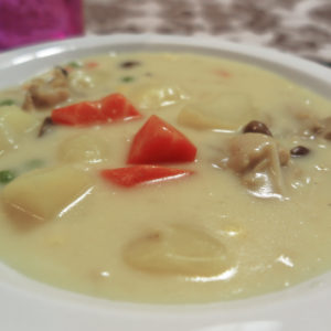 今日はとろとろシチュー