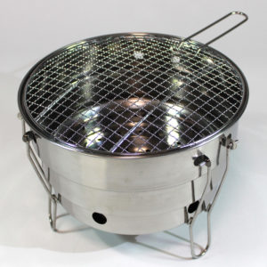 フォールディングラウンドグリル【カクセー】