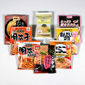 たらこスパゲッティ食べ比べしてみた