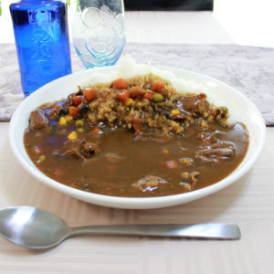 ありものでカレー作って食す｜男の料理