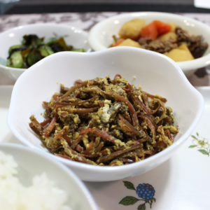 土筆の卵とじを作ったよ