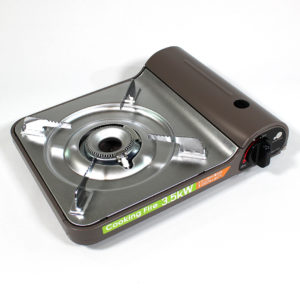 薄型3.5kW強力火力の卓上カセットコンロ