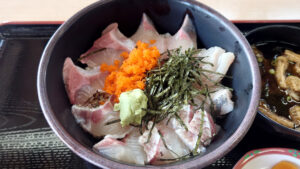 道の駅むなかたで海鮮丼