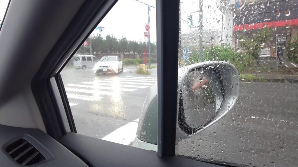 雨天時テスト