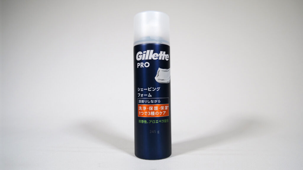 ジレットプロシェービングフォーム