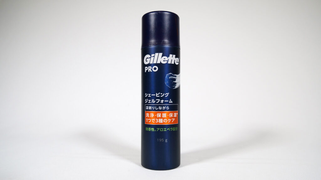 ジレットプロシェービングジェルフォーム