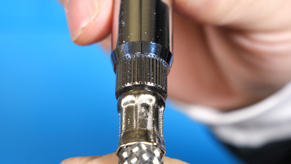 外れないジョイント部分